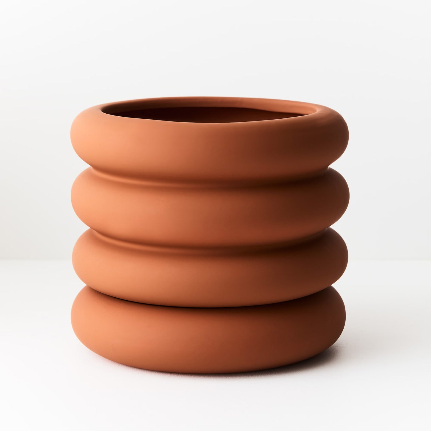 Danica Pot with saucer | Tangerine