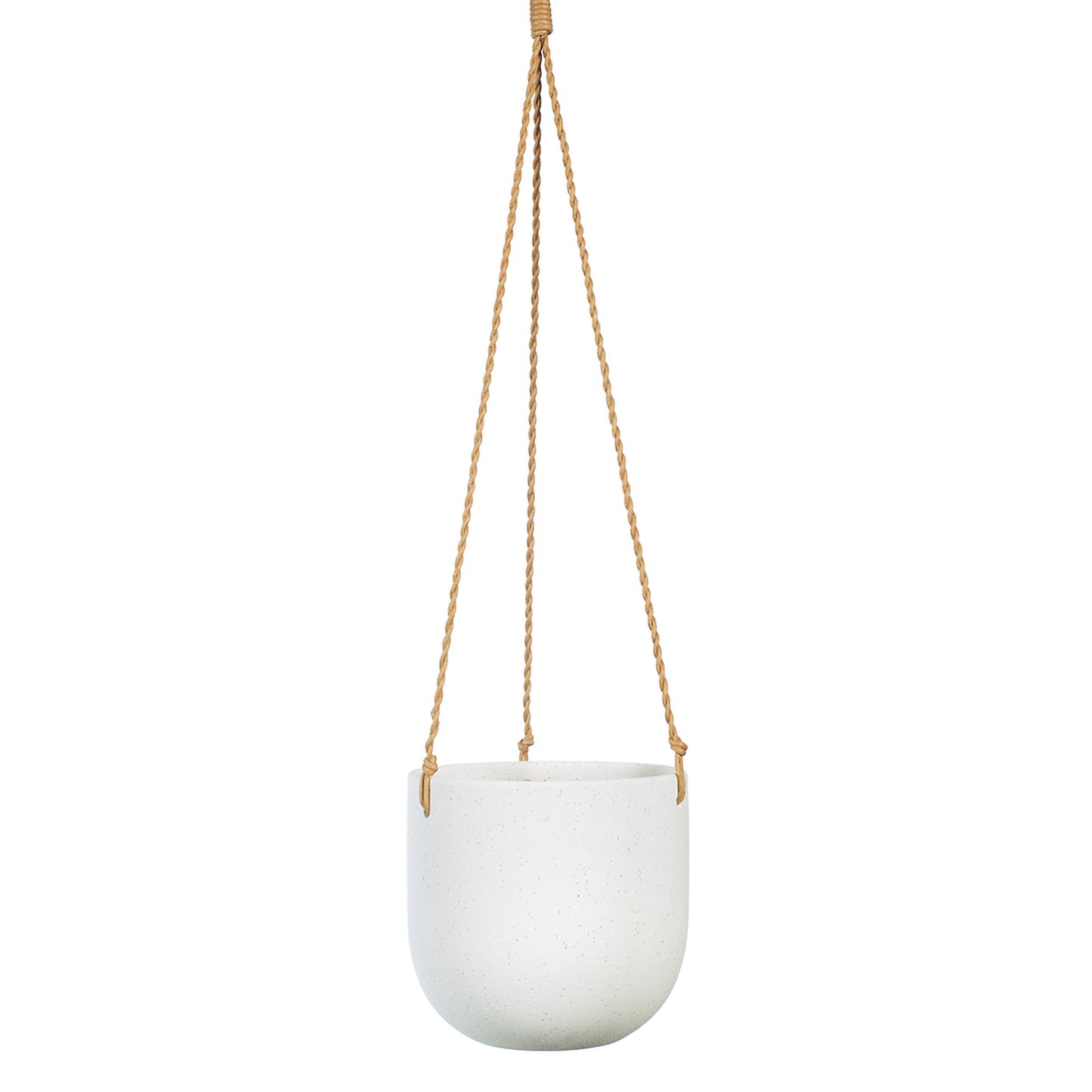 Flo Hanging Pot | White