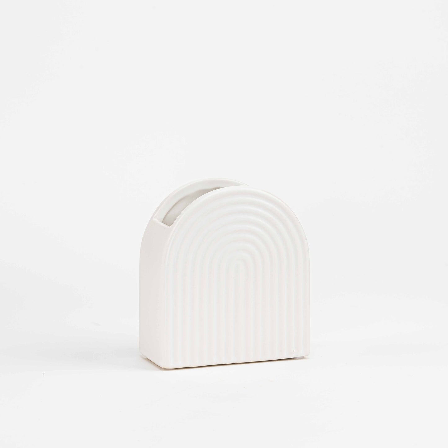 Gatsby Vase | White