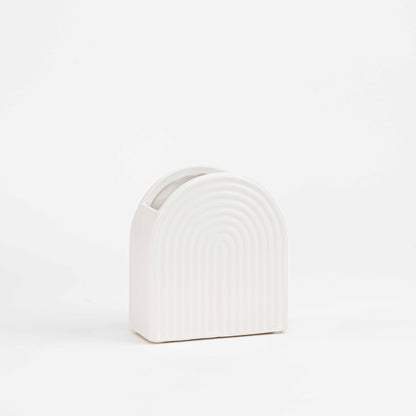 Gatsby Vase | White