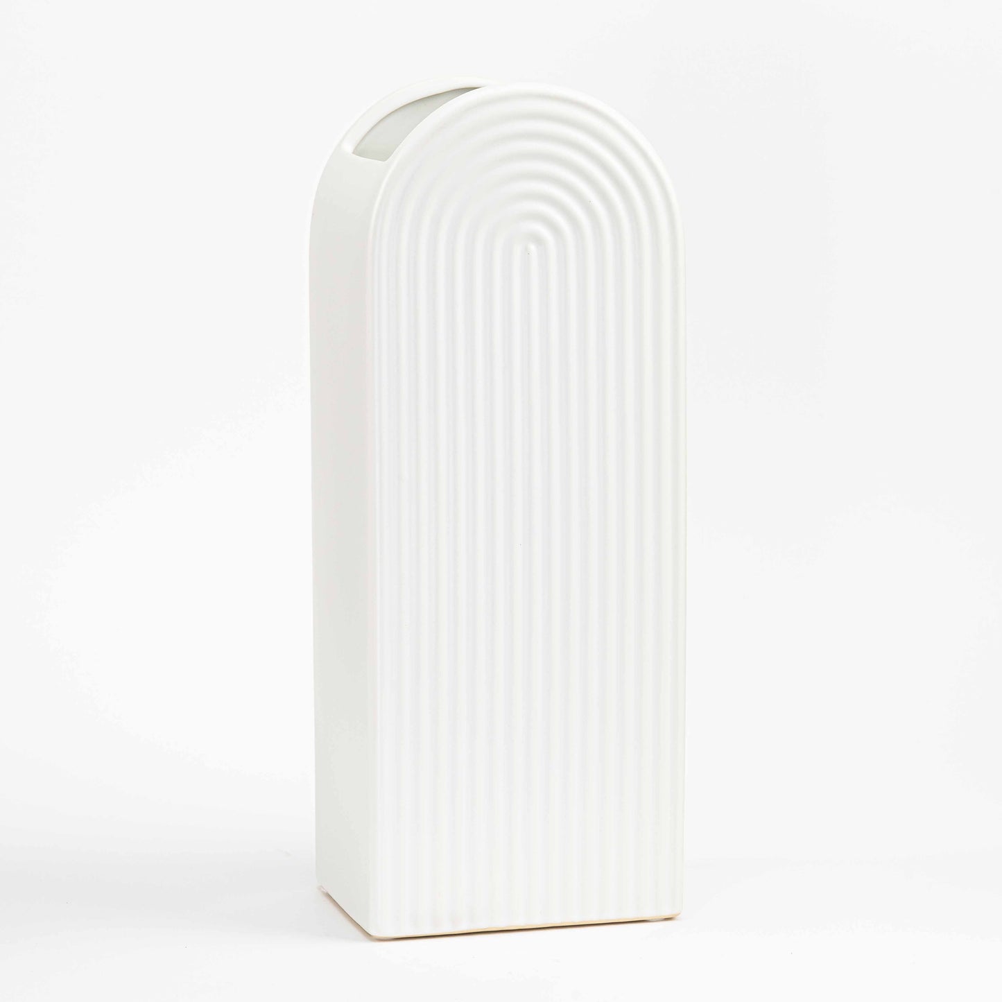 Gatsby Vase | White