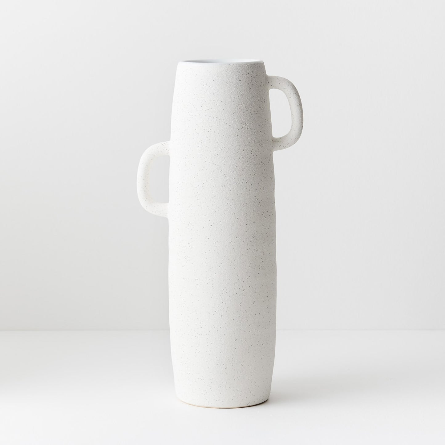 Mona H Vase | White