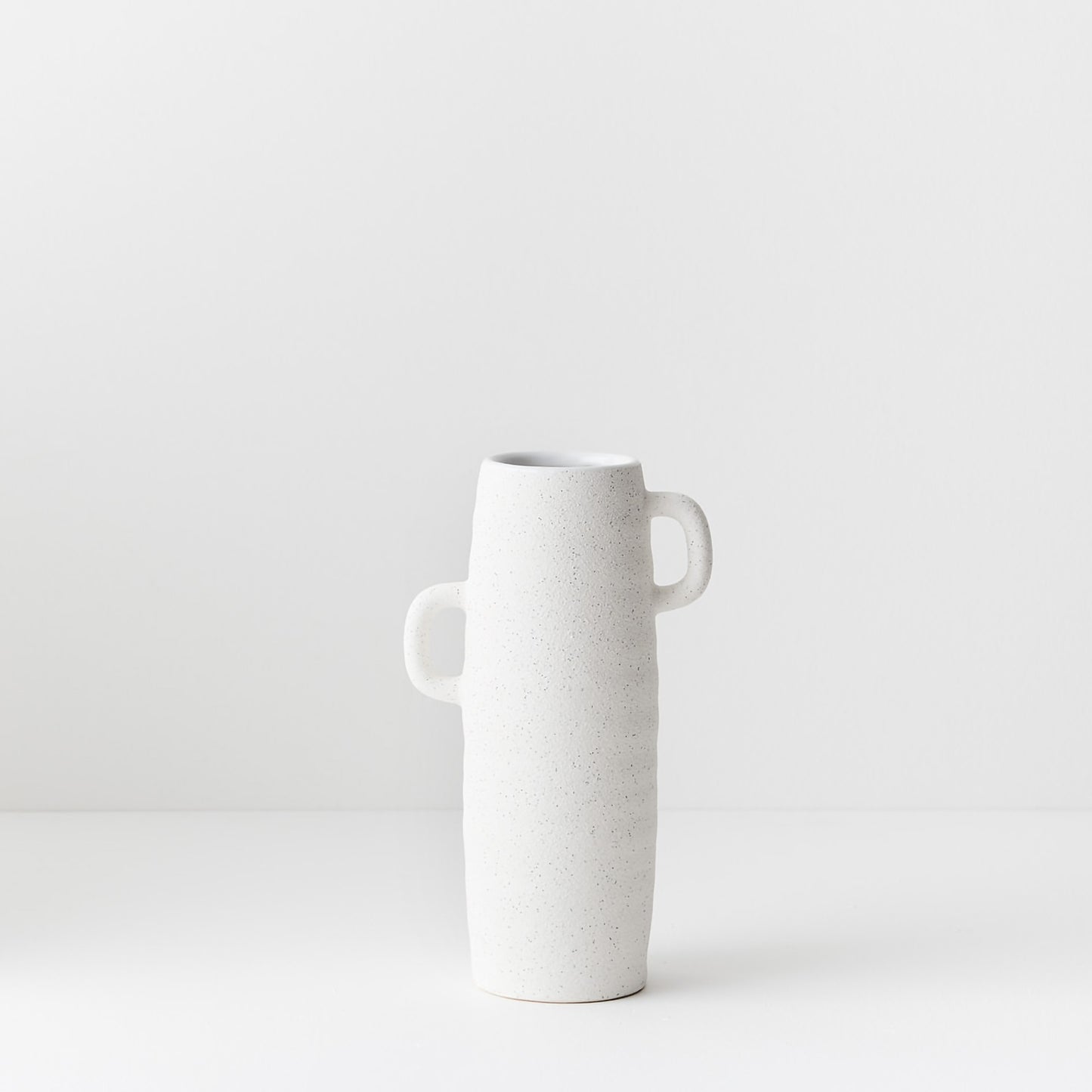 Mona H Vase | White