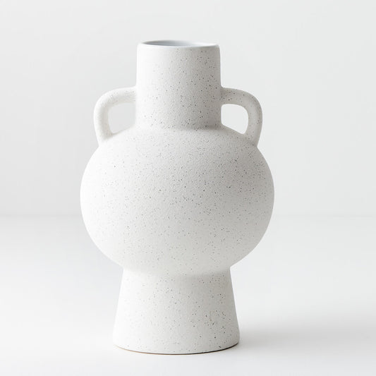 Mona Phi Vase | White